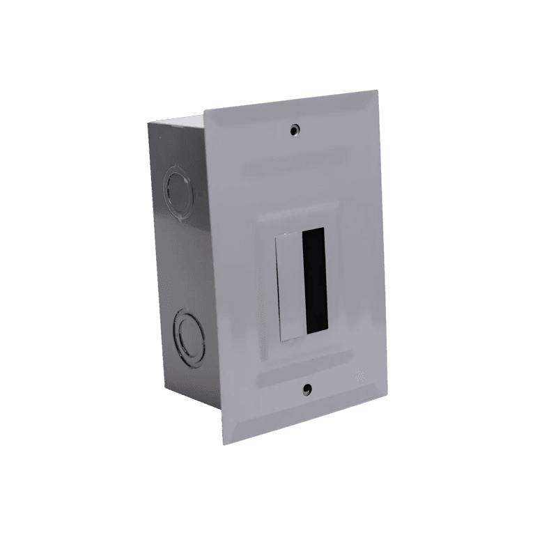 Centro de Carga para Empotrar, 2 Módulos, 50 Amperes, 1 Fase 3 Hilos, 120 / 240 VAC, Enchufable, 185 x 125 x 75mm, NEMA 1 - Chint C2Q02E - 332236 