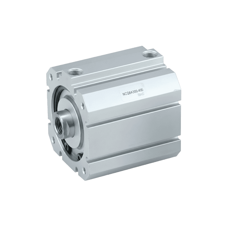Cilindro Neumático Compacto ø 300 mm x 400 mm, NPT 3/4", Doble Efecto - SMC NCQ8A300-400 - 490681