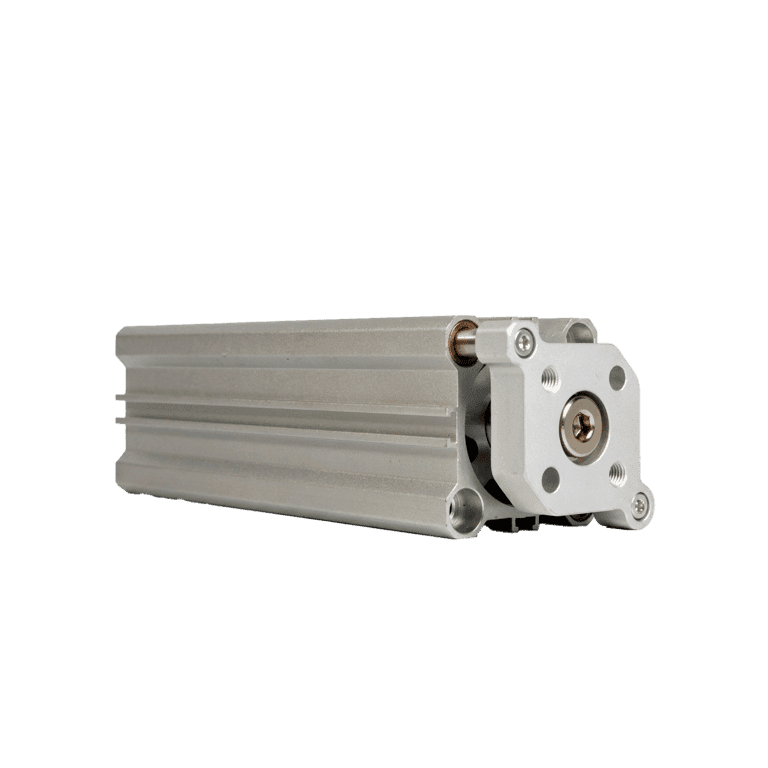 Cilindro Neumático Compacto Guiado ø 32 mm x 100 mm, RC 1/8", Doble Efecto, Vástago Simple, Sin Lubricación, Vástago Hembra - SMC CDQMB32-100 - 091608