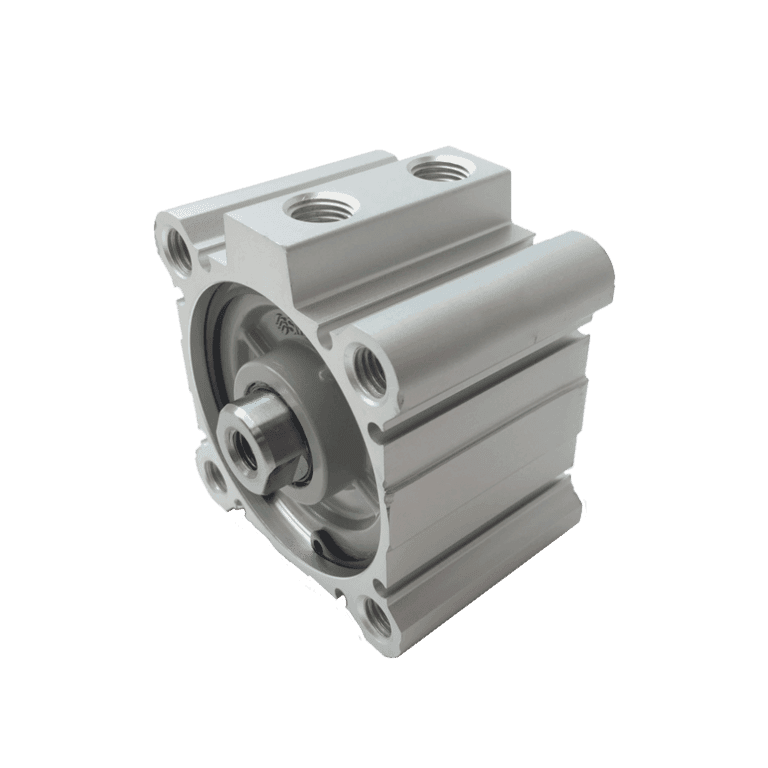 Cilindro Neumático Compacto ø 100 mm x 10 mm, G 3/8", Doble Efecto, Sin Lubricación, Vástago Hembra - SMC CDQ2B100TF-10DCZ - 497704