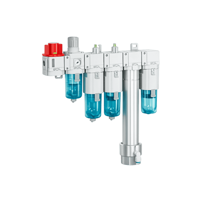 Sistema modular de tratamiento filtrante de aire de alta pureza para procesos alimentarios - SMC HF1-AC40X-04DE-6L-D-X7000D - 429234  