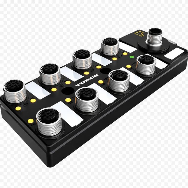 Módulo de E/S multiprotocolo compacto para Ethernet 16 canales digitales universales configurables como entradas PNP o salidas de 2 A - Turck TBIL-M1-16DXP-PROYECTOS - 6814102