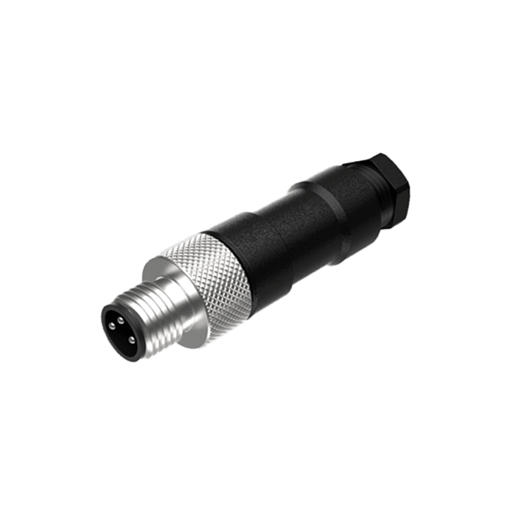 Conector Armable M8, 3 Pines Macho Recto PG7 Atornillable Plástico - Turck BS 5131-0 - U6510