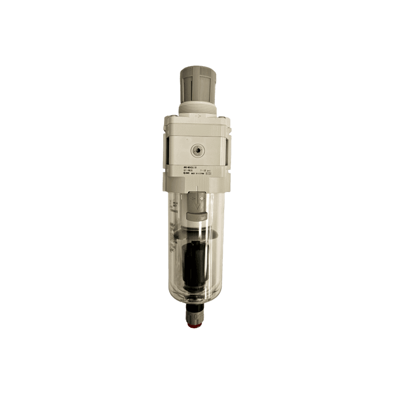 Filtro Regulador 0.05 a 0.85 MPa, 5 μm, 3/8" NPT Purga automática Vaso Policarbonato - SMC AW40-N03C-Z-D - 413237