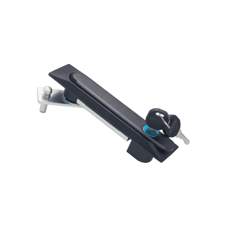 Cerradura Plástica Doble Bit Negra - Derrant 40302