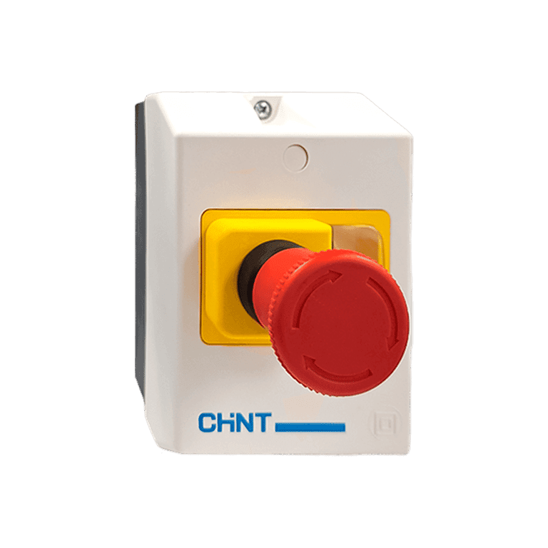 Caja para Guardamotor con botón paro de emergencia para NS2 marco: 25, 32 - Chint NS2-MC01 - 495945