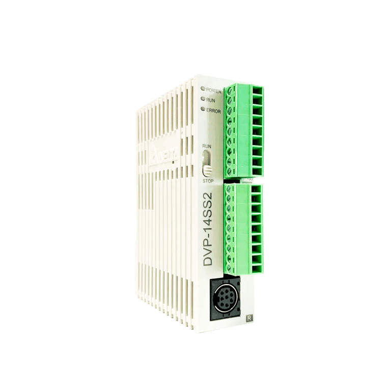 Controlador Lógico Programable PLC 24 VCD, 8 DI, 6 DO (NPN), Modbus & RS232 - Delta DVP14SS211T 