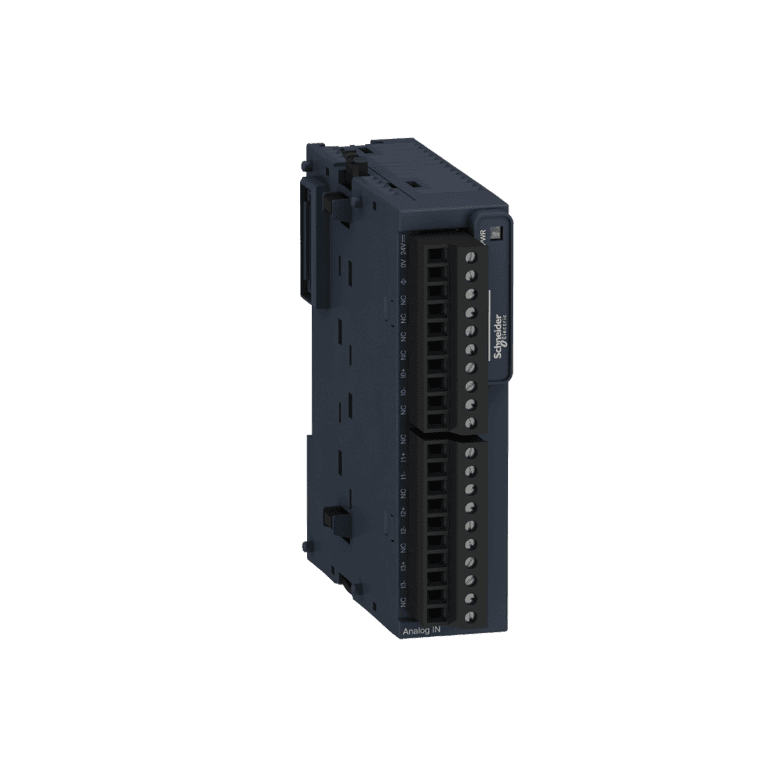 Módulo de Expansión para PLC, 4 Entradas Analógicas - Modicon TM3 Schneider Electric TM3AI4 