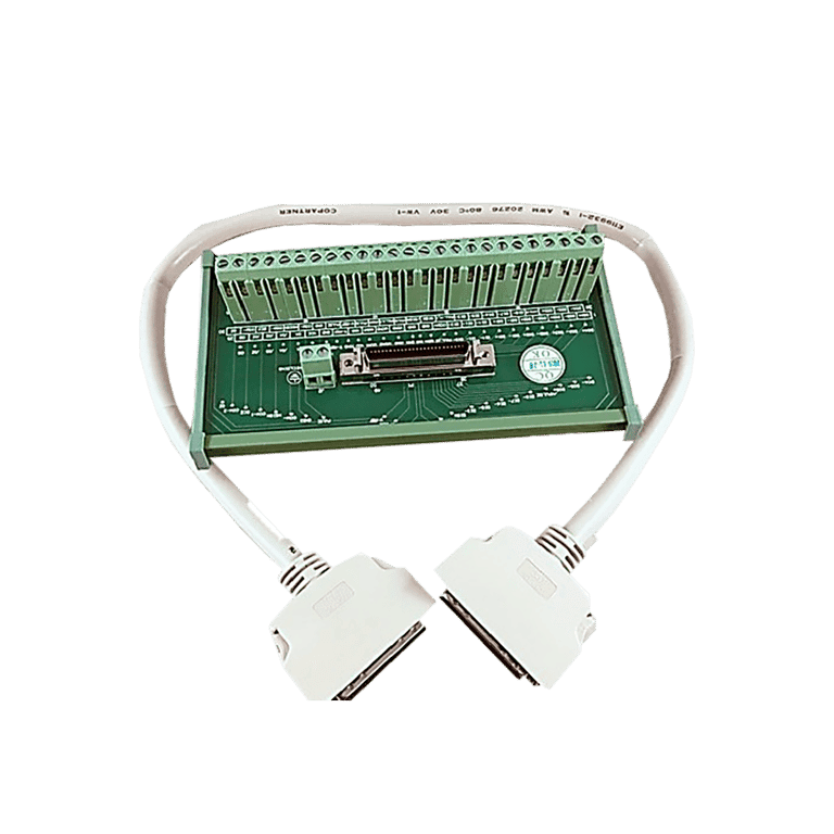 Módulo de bloque de terminales A2 CN1 de 50 puntos de I/O´s digitales, analógicas, con cable - Delta ASD-BM-50A