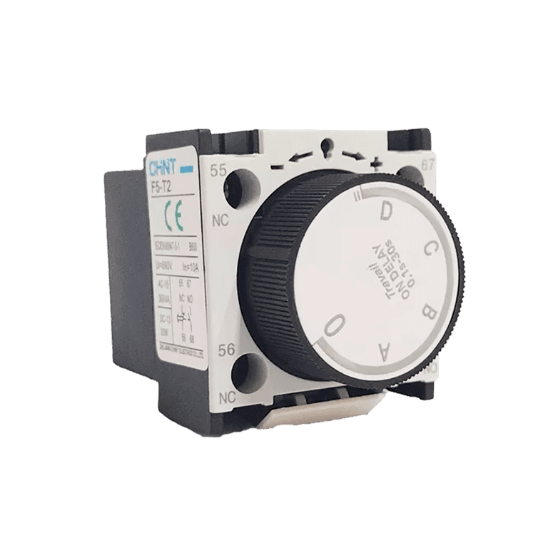 Módulo de retardo de tiempo, D: retardo de corte Off Delay 0.1 - 3s - Chint - F5-D0 - 258018