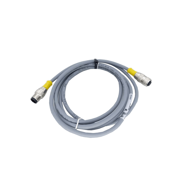 Cable Moldeado 4 Pines Hembra M12 Recto - 4 Pines Macho M12 Recto, 10 metros - Turck RK 4.4T-10-RS 4.4T - U2446