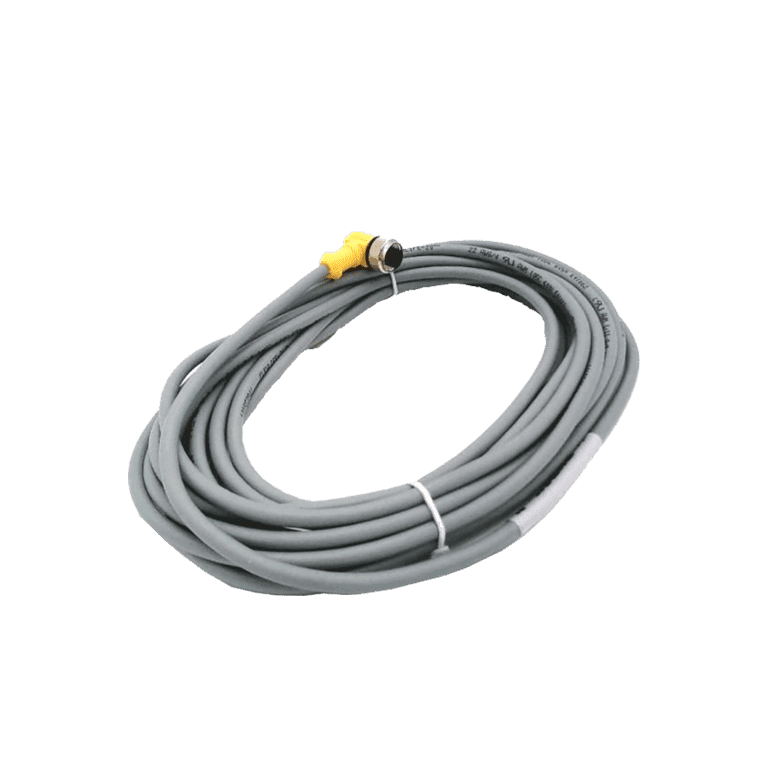 Cable Moldeado 4 Pines Hembra M12 Codo - 4 Pines  Puntas , 4 metros - Turck WK 4.4T-4-P7X2  - U-00927
