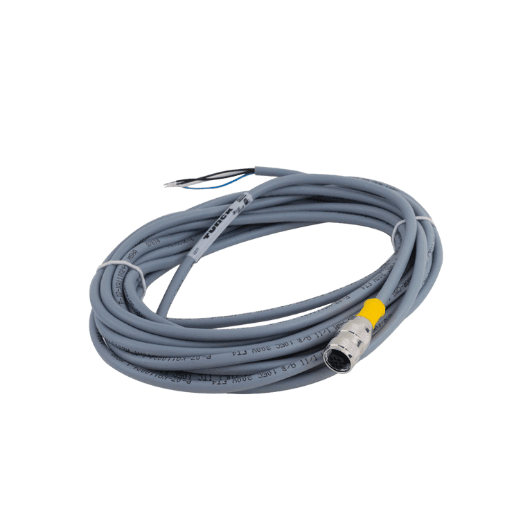 Cable Moldeado 4 Pines Hembra M12 Recto - 4 hilos, 6 metros - Turck RK 4.4T-6/SV - U2177-26