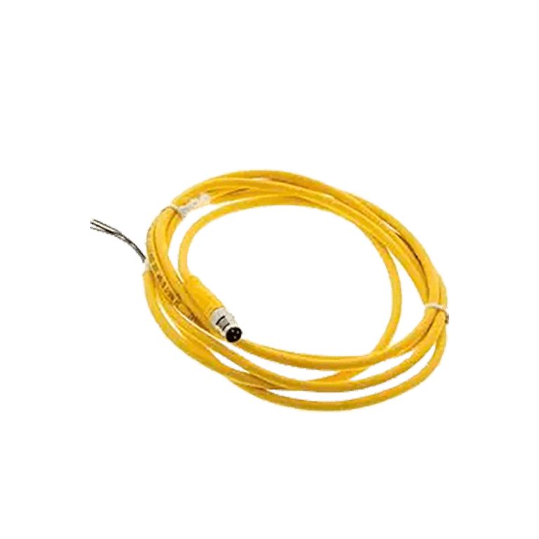 Cable Moldeado 3 Pines Macho M8 Recto - 3 Pines  Puntas, 2 metros - Turck PSG 3-2  - U0092-00