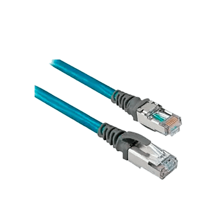 Cable Ethernet Industrial, RJ45 8 Pines - 8 Pines RJ45, 10 metros, 2 UTP X 24 AWG  - Turck RJ45 RJ45 440-10M - U-07651