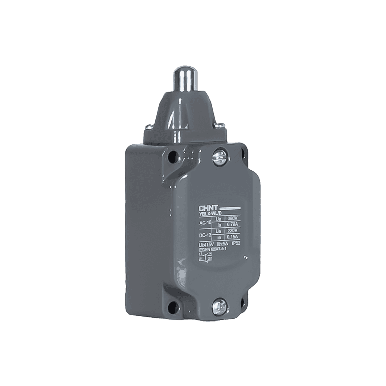 Interruptor de Posición Limit Switch Émbolo 1 NO NC, IP52 - Chint YBLX-WL/D - 468013