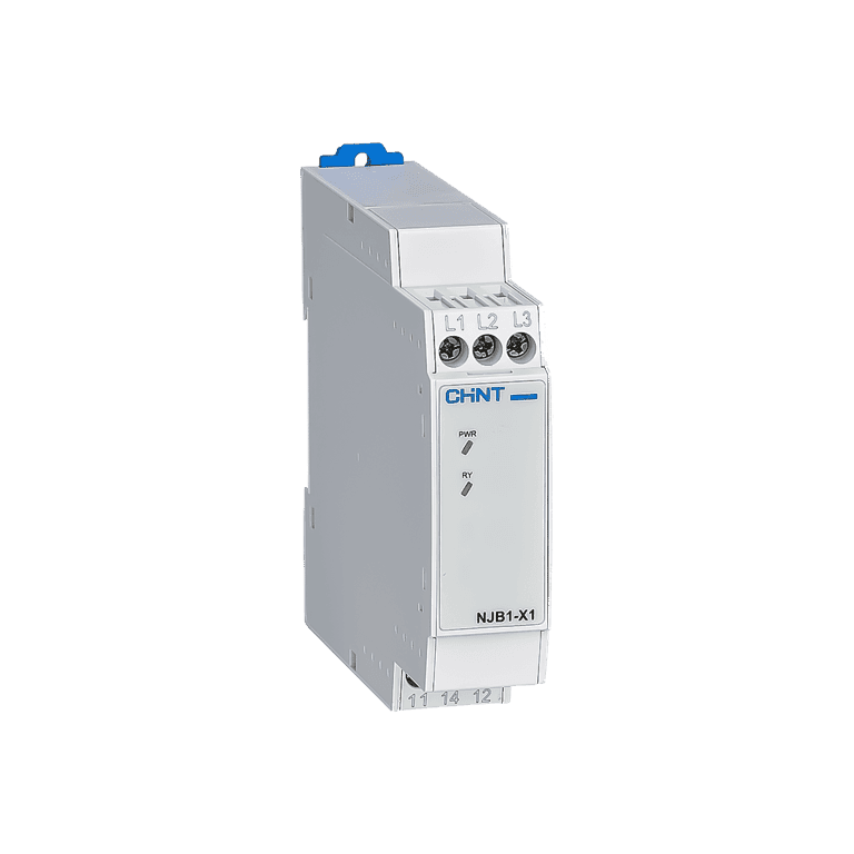 Relé Protección, Secuencia, Desequilibrio y Falla de Fase 200 ~ 500 VCA - Chint NJB1-X1 AC200-500V - 310007 