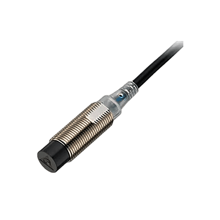 Sensor Inductivo No Rasante ø M12, 4 mm, Salida a Transistor (PNP), 1 NO, 3 hilos DC M12, 12 ~ 24 VCD, IP67 - Delta IS-N1204-BPOB2 