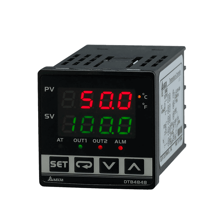 Controlador de Temperatura 48x24mm, Salida a Relevador, 24 VCD, 100 ~ 240 VCA - Delta DTB4824RR 