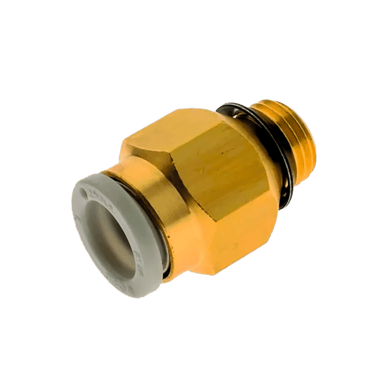 Conector Neumático Rápido Recto Manguera 10 mm x Uni (PT, RC, NPT, G, BSP) 1/4" Macho, Plástico - SMC KQ2H10-U02A - 195275