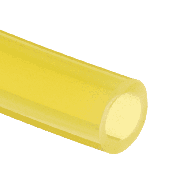 Manguera Neumática de Poliuretano Amarilla Traslúcido ø 1/4" para Aire, Agua (6.35 x 4.23 mm) - SMC TIUB07Y-20 - 062359
