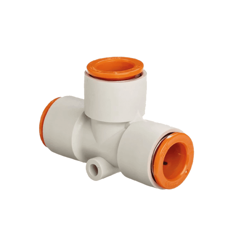Conector Neumático Rápido T Manguera 3/16" x Manguera 3/16" Plástico - SMC KQ2T05-00 - 027288