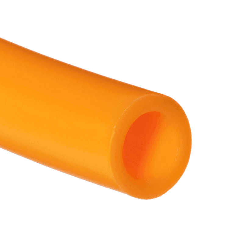 Manguera Neumática de Poliuretano Naranja ø 6 mm para Aire, Agua (6 x 4 mm) - SMC TU0604YR-100 - 014377