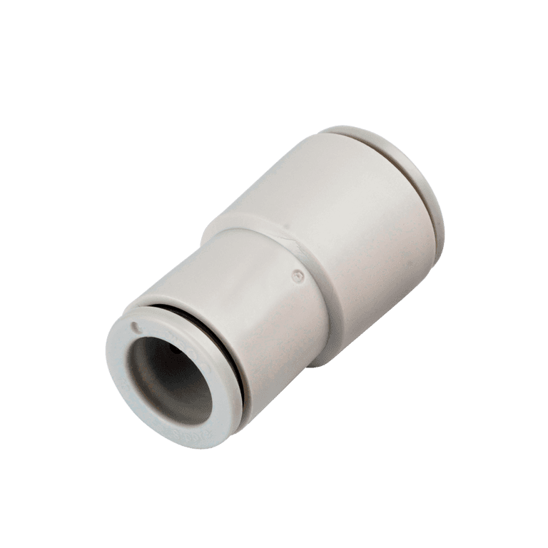 Conector Neumático Rápido Recto Manguera 6 mm x Manguera 8 mm Plástico - SMC KQ2H06-08A - 195235