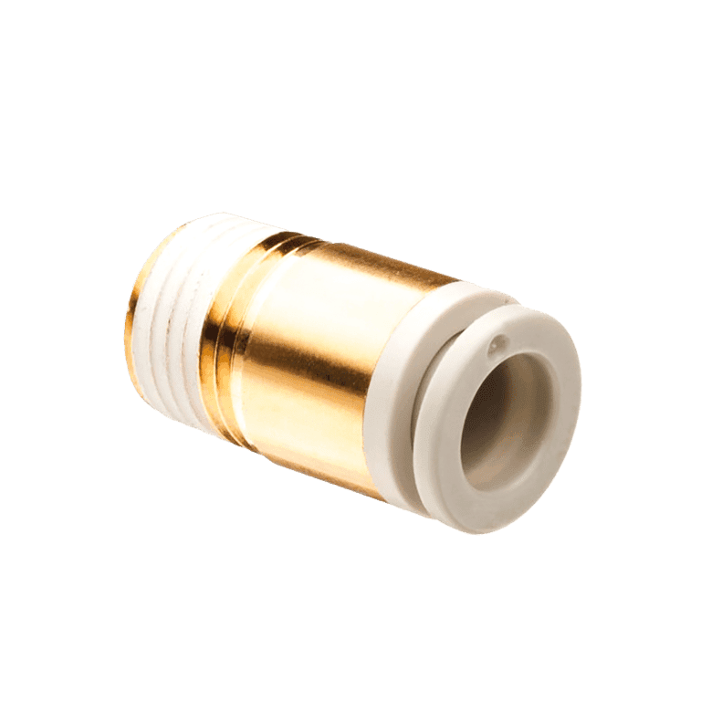 Conector Neumático Rápido Recto Manguera 6 mm x RC 1/8" Macho, Plástico - SMC KQ2S06-01AS - 195469