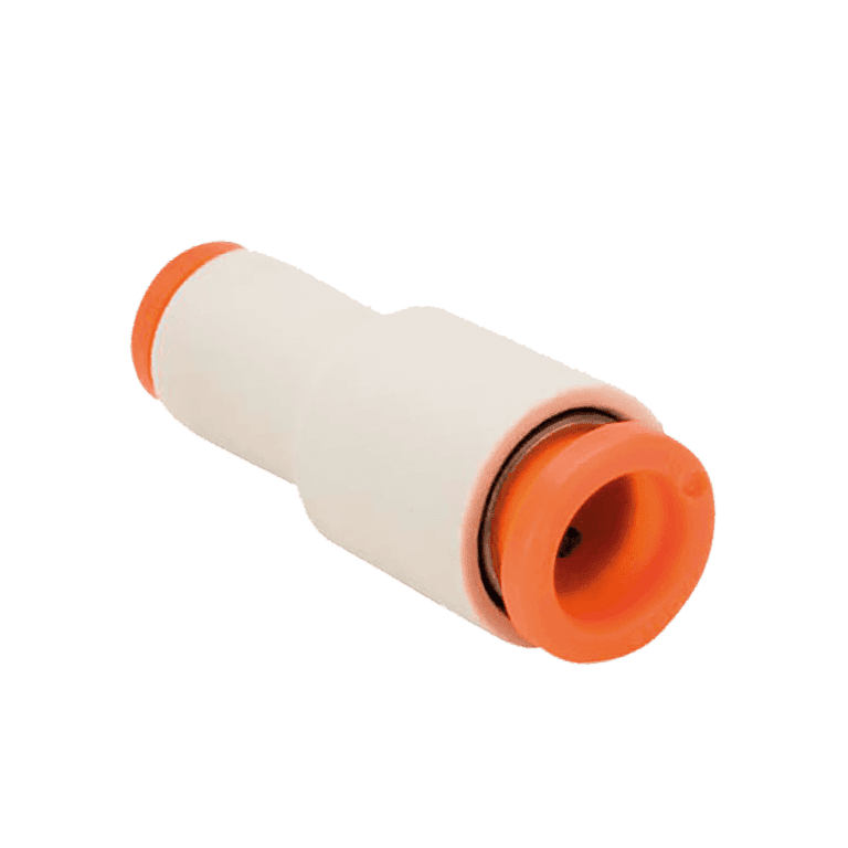 Conector Neumático Rápido Recto Manguera 1/8" x Manguera 1/4" Plástico - SMC KQ2H01-07A - 195191