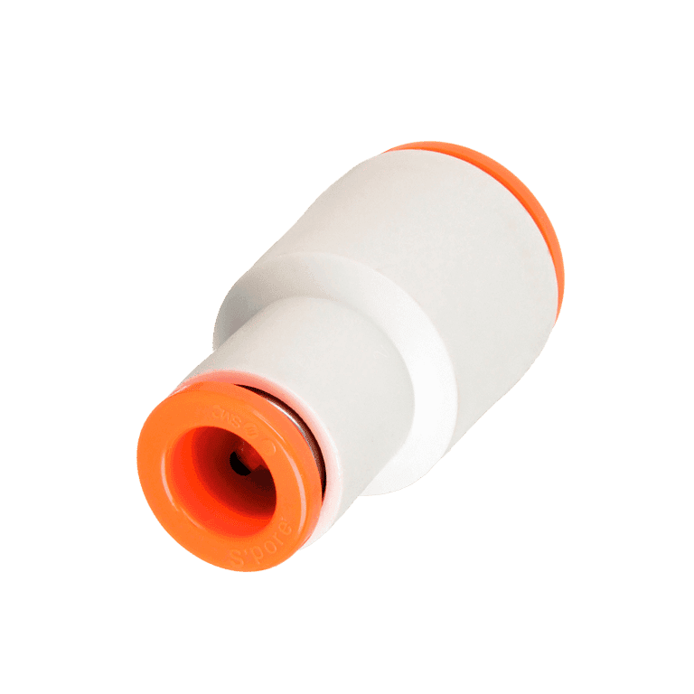 Conector Neumático Rápido Recto Manguera 1/4" x Manguera 3/8" Plástico - SMC KQ2H07-11A - 195246