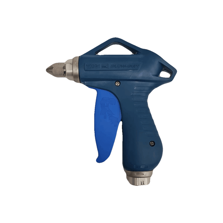 Pistola de Soplado RC 1/4" Azul, Boquilla KN-R02-150 ø 1.5 mm, 0 a 1.0 MPa - SMC VMG11BU-02-02 - 060881