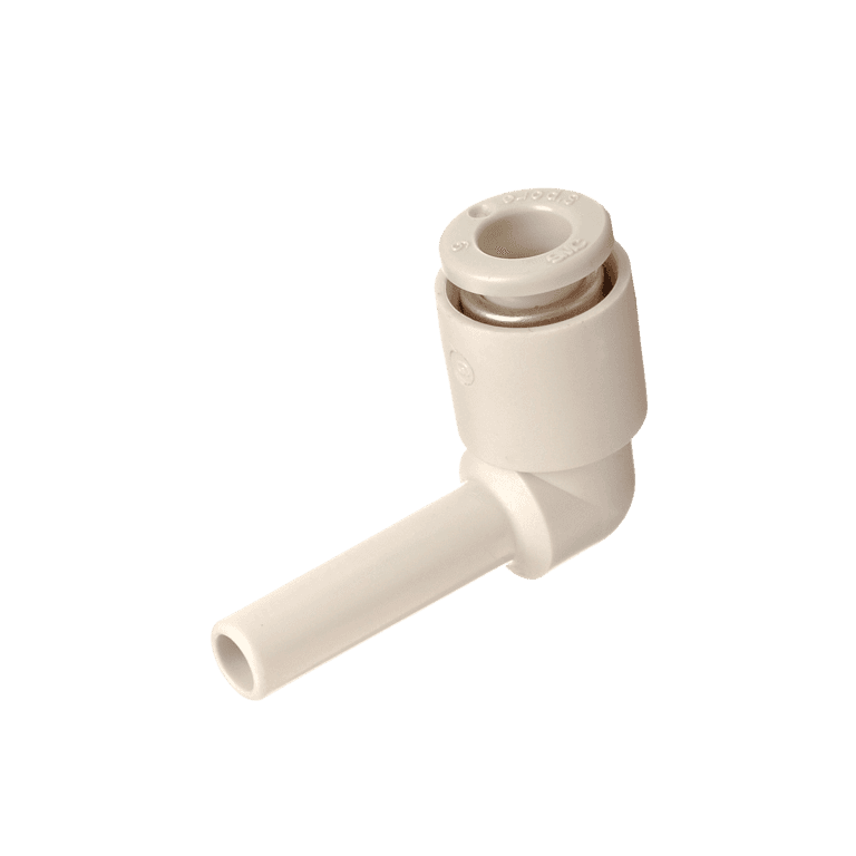 Conector Neumático Rápido Codo Manguera 6 mm x Racor 6 mm Plástico - SMC KQ2L06-99A - 195350