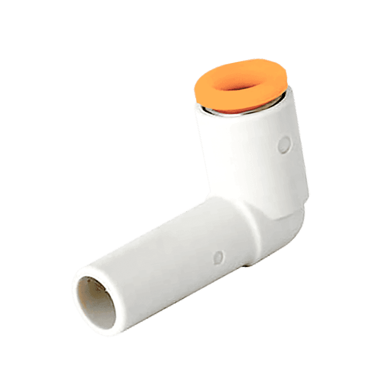 Conector Neumático Rápido Codo Manguera 5/32" x Reducción 1/8" Plástico - SMC KQ2L01-03A - 278720