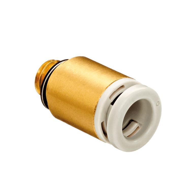 Conector Neumático Rápido Recto Manguera 4 mm x M3 Macho, Plástico - SMC KQ2S04-M3G - 195466