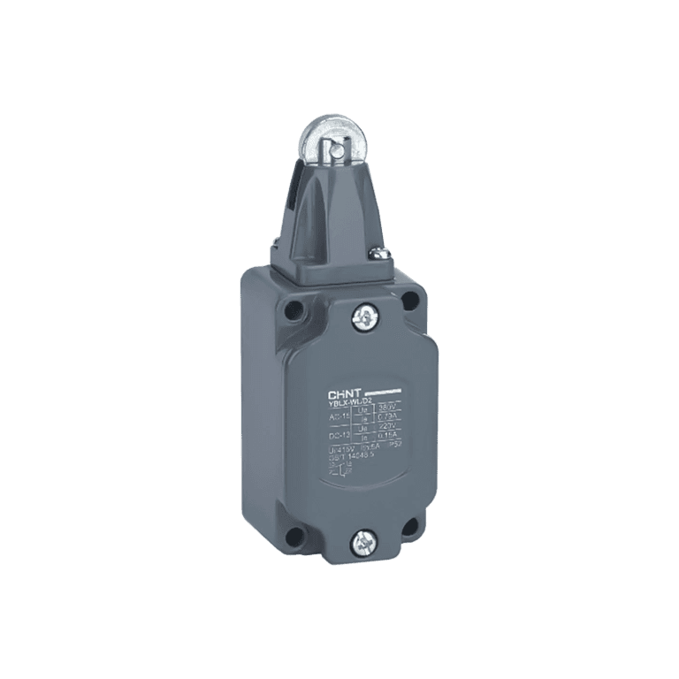 Interruptor de Posición Limit Switch Émbolo Rodillo Horizontal 1 NO NC, IP52 - Chint YBLX-WL/D2 - 468024