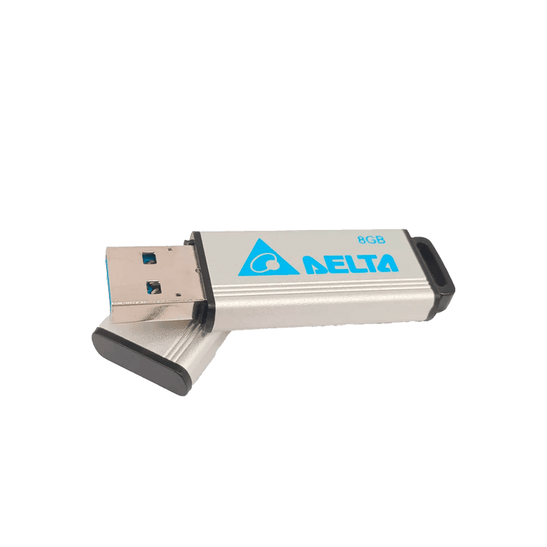 USB con programas DVP, DOP y prácticas para UT12SE-A1 y UT14SS-A - Delta UT-USB01
