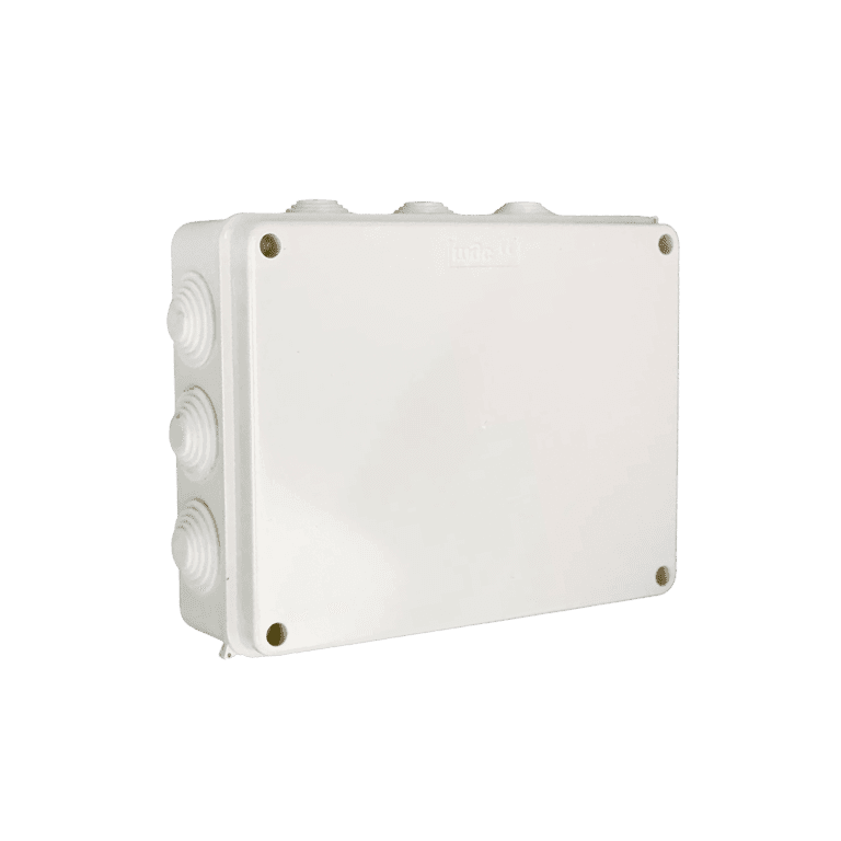 Caja Estanca Ciega, Con Conos 253 x 342 x 133 mm, Plástico, Gris, IP65 - Chint - CE65CO342 - 8101024