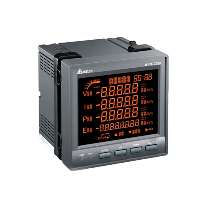 Medidor de Energía, Power Meter Básico - Delta DPM-C520