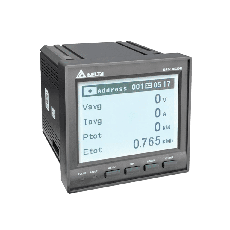 Medidor de Energía, Power Meter Avanzado Ethernet - Delta DPM-C530E
