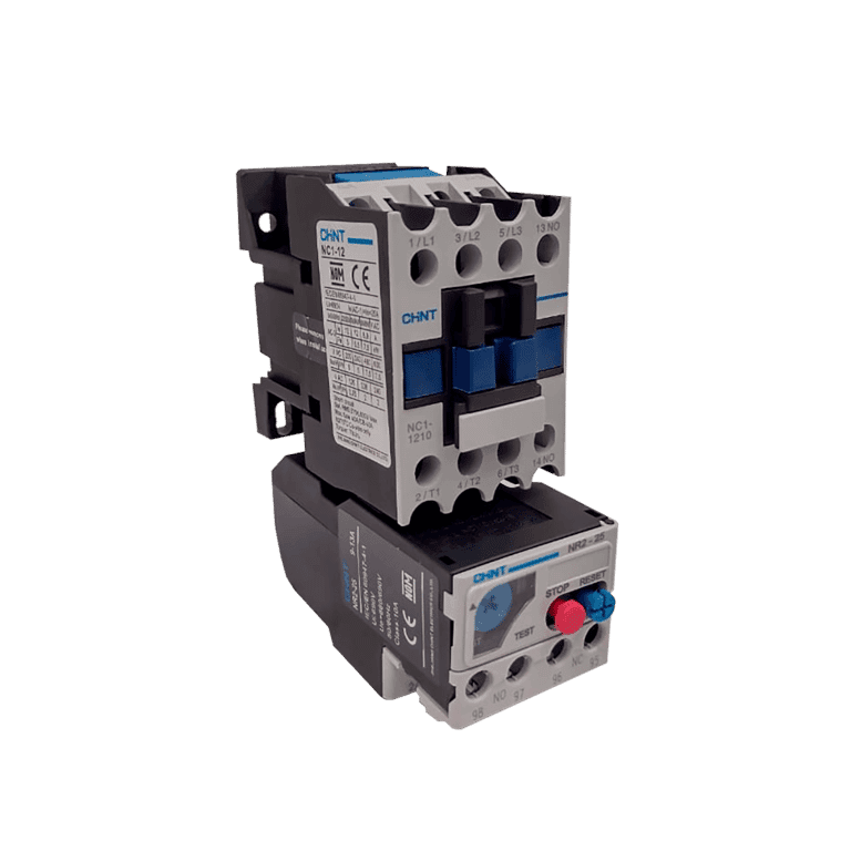 KIT Arrancador a Tensión Plena sin Caja, Rango de Protección Térmica 12 - 18 A, Bobina 110 VCA, Motor 3/4 HP 110 VCA Monofásico - Chint NQ2-110V-12-18A-SC