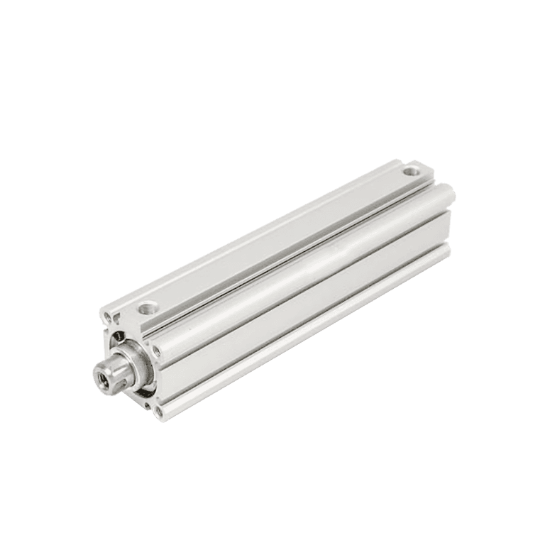 Cilindro Neumático Compacto ø 40 mm x 150 mm, RC 1/8", Doble Efecto, Sin Lubricación, Vástago Hembra, Amortiguación Elástica - SMC CDQ2A40-150DCZ - 186021