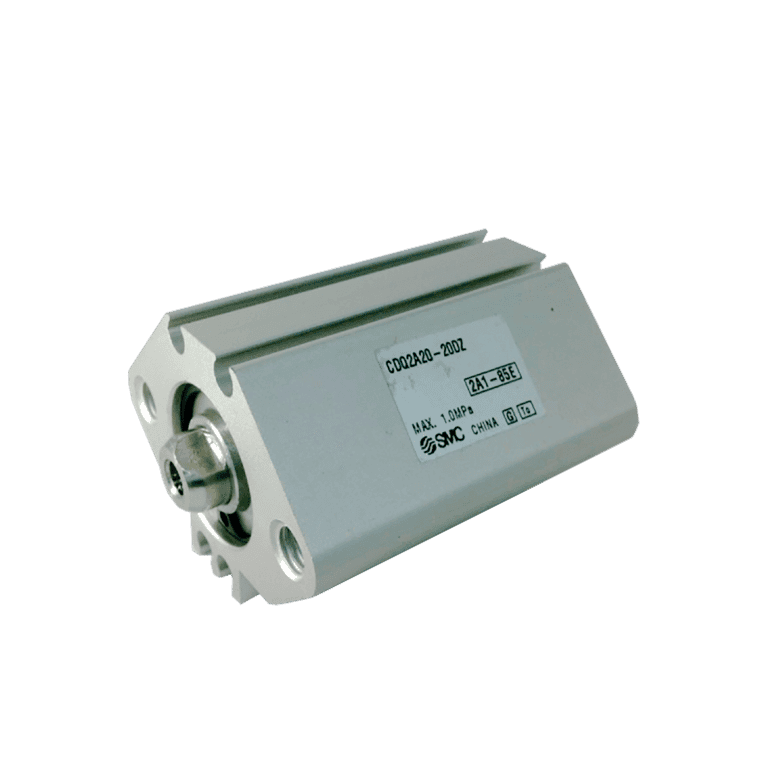 Cilindro Neumático Compacto ø 20 mm x 20 mm, M5, Doble Efecto, Sin Lubricación, Vástago Hembra - SMC CDQ2A20-20DZ - 162105