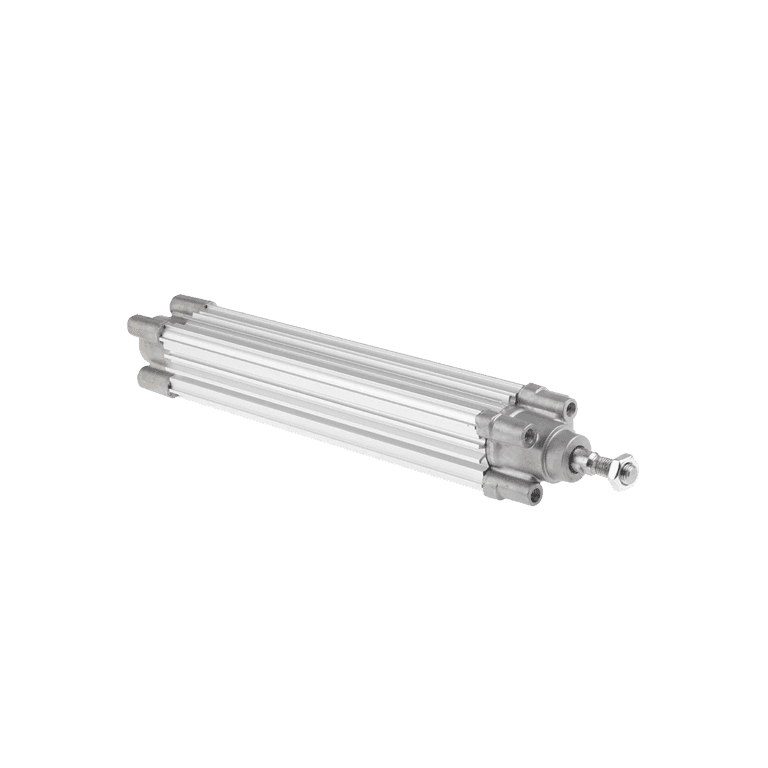 Cilindro Neumático Antigiro ø 32 mm x 200 mm, G 1/8", Doble Efecto, ISO (15552), montaje Básico -SMC CP96KDB32-200C - 263233