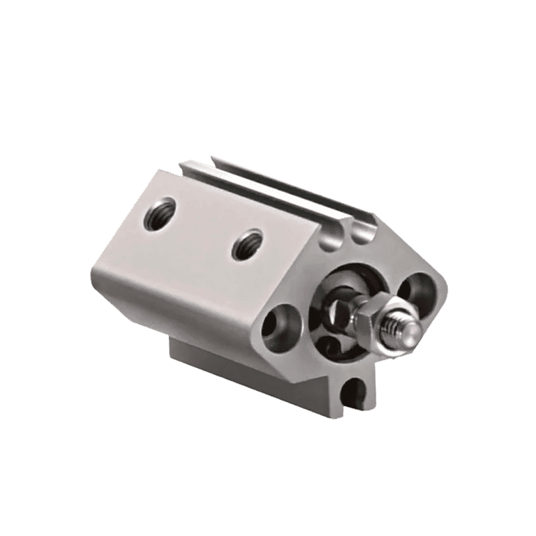 Cilindro Neumático Compacto ø 16 mm x 15 mm, Milimétrica M5, Doble Efecto, Sin Lubricación, Vástago Macho - SMC CDQ2B16-15DMZ - 166092