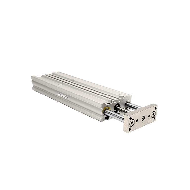 Cilindro Neumático Lineal Guiado ø 12 mm x 150 mm, M5", Doble Efecto, Amortiguación Neumatica - SMC MGPM12-150Z  - 211231