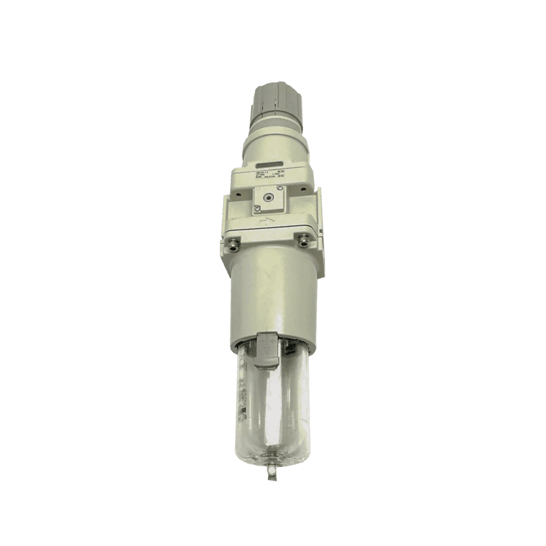 Filtro Regulador 0.05 a 0.7 MPa 5 μm 1" NPT Manómetro, Bracket Vaso Policarbonato - SMC AW60-N10BG-Z-B - 237305