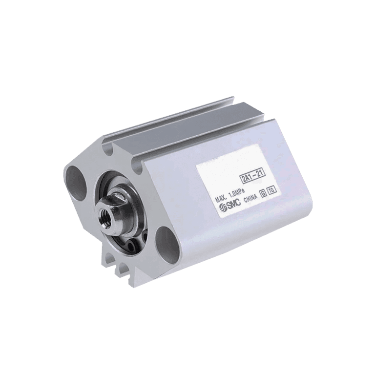 Cilindro Neumático Compacto ø 25 mm x 10 mm, M5, Doble Efecto, Sin Lubricación, Vástago Hembra - SMC CDQ2A25-10DZ - 163977