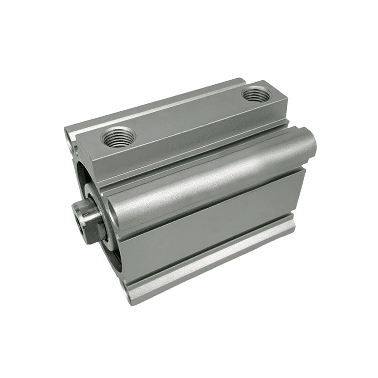Cilindro Neumático Compacto ø 40 mm x 20 mm, RC 1/8", Doble Efecto, Sin Lubricación, Vástago Hembra - SMC CQ2A40-20DZ - 163879