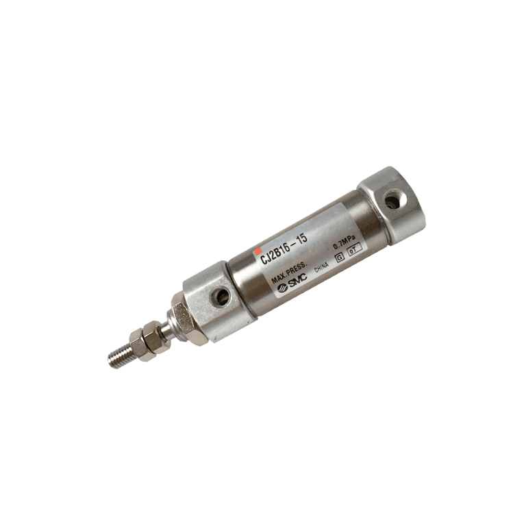 Cilindro Neumático Engargolado ø 16 mm x 10 mm, M5, Doble Efecto - SMC CJ2B16-10Z - 283766